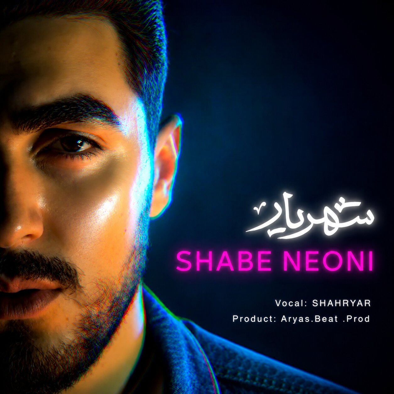 کاور موزیک شب نئونی شهریار